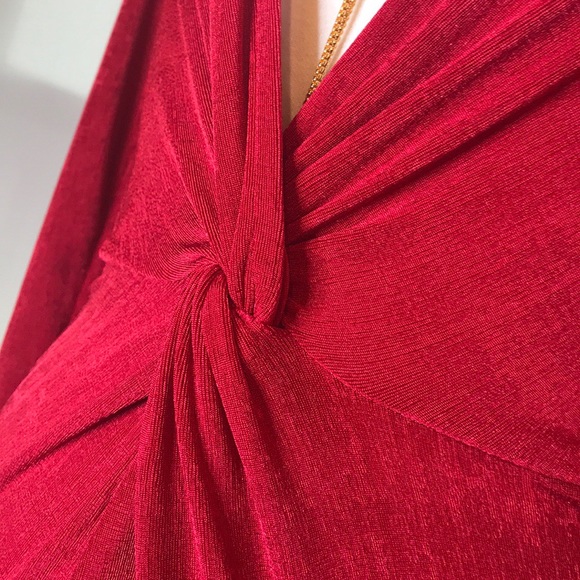 NWT 🤤Pant Jumpsuit Deep V Neck Plunge Black - Picture 6 of 7